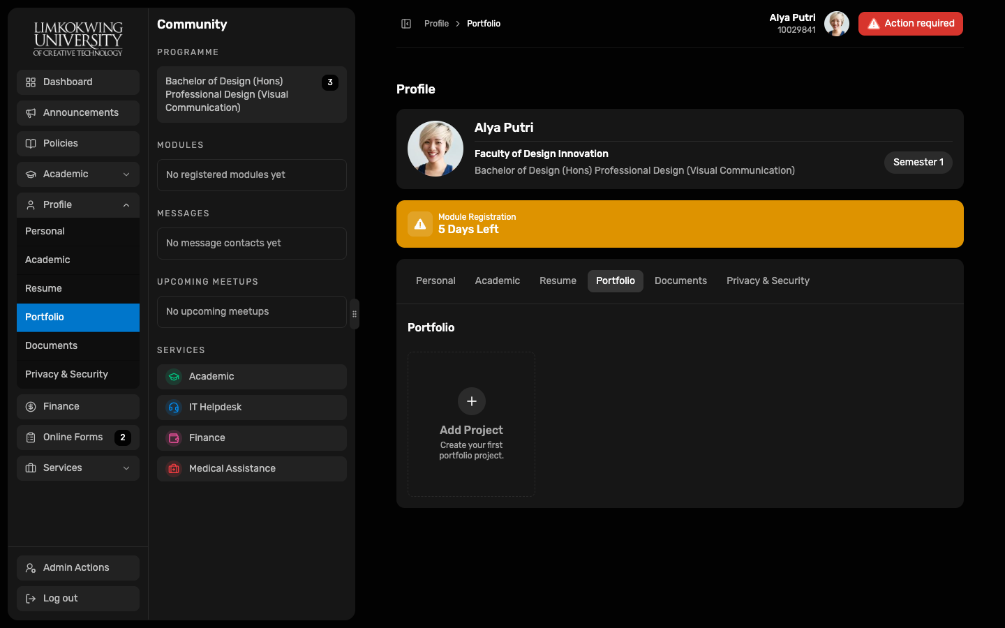Profile Portfolio